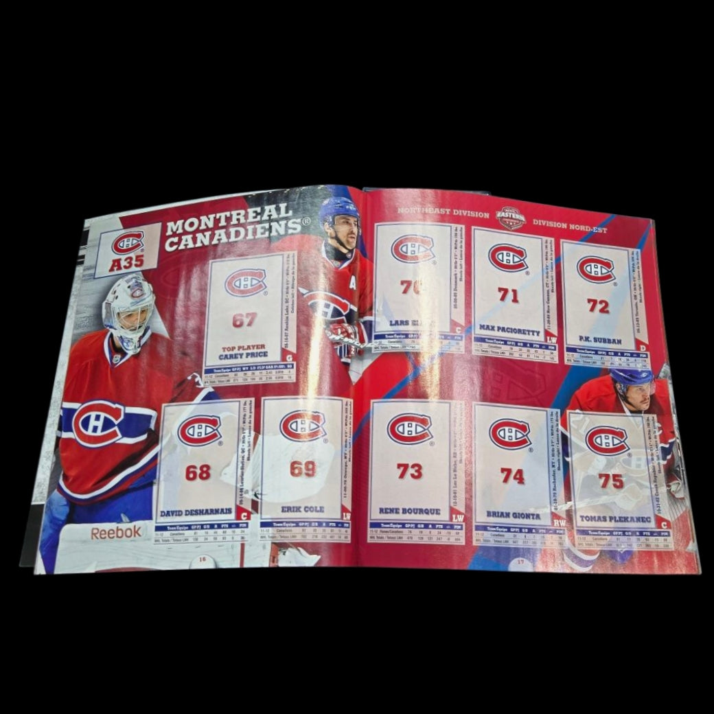 2012-13 NHL Panini - Stickers Album
