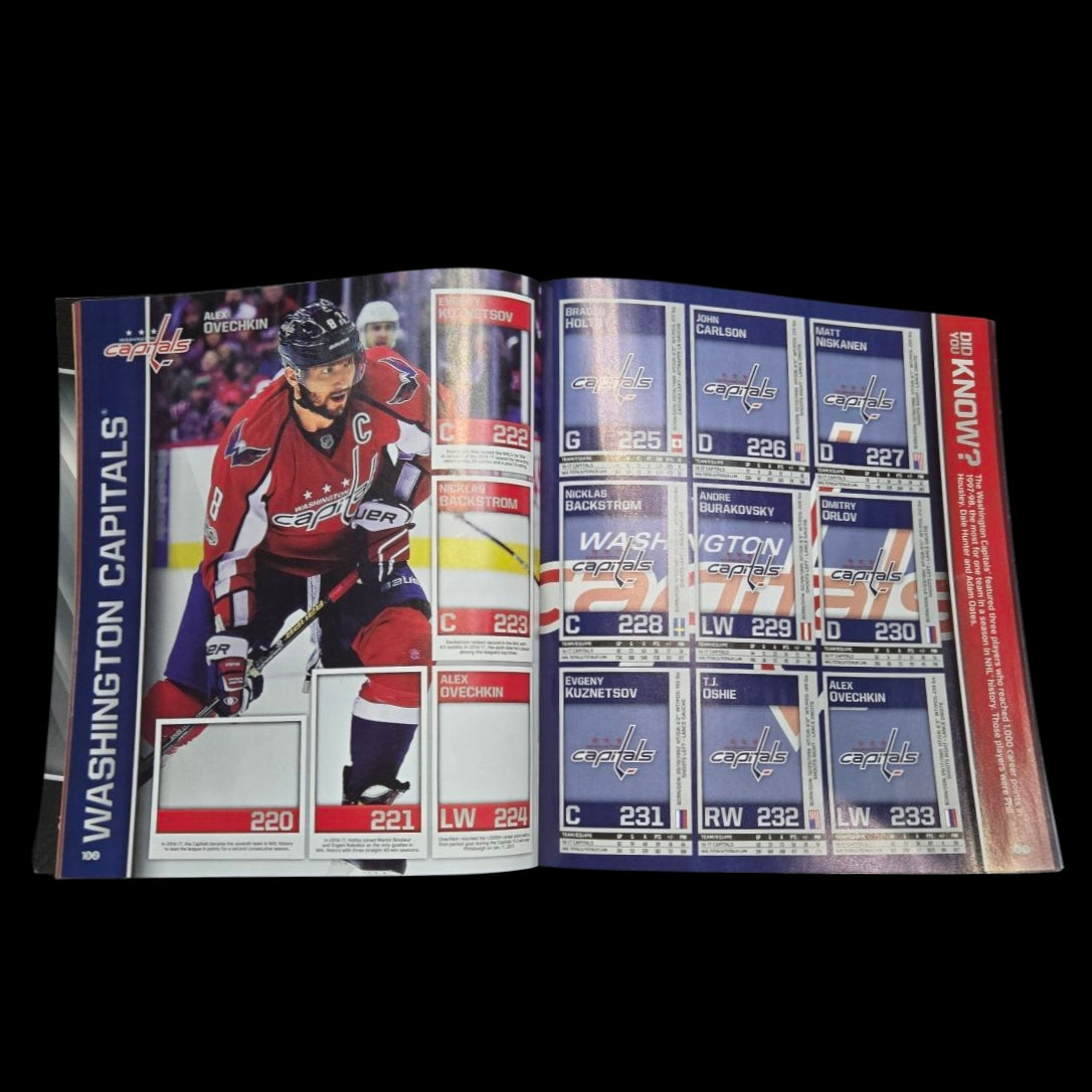2017-18 NHL Panini - Album d'Autocollants