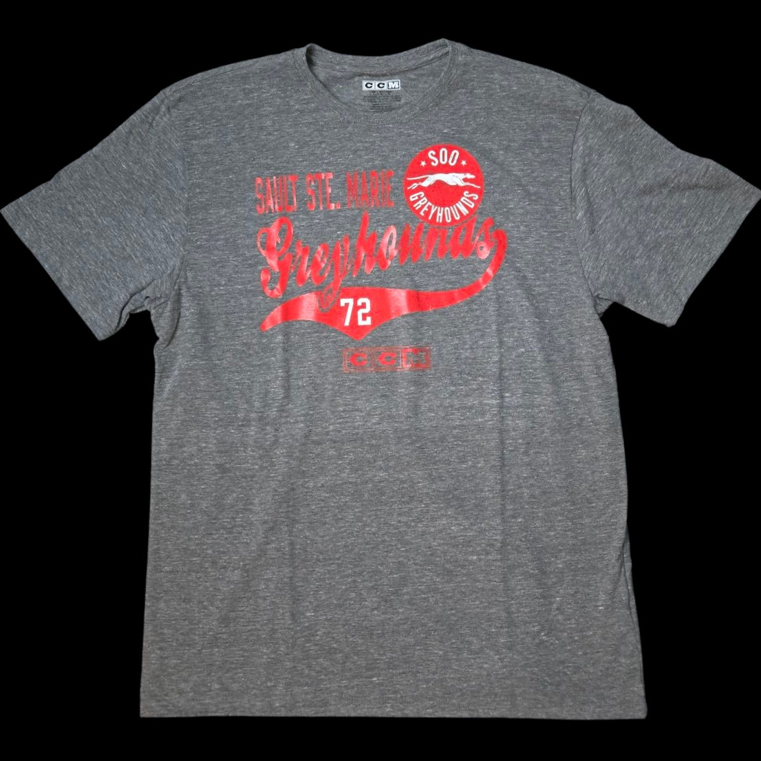 T-Shirt Adulte - Greyhounds de Sault Ste Marie