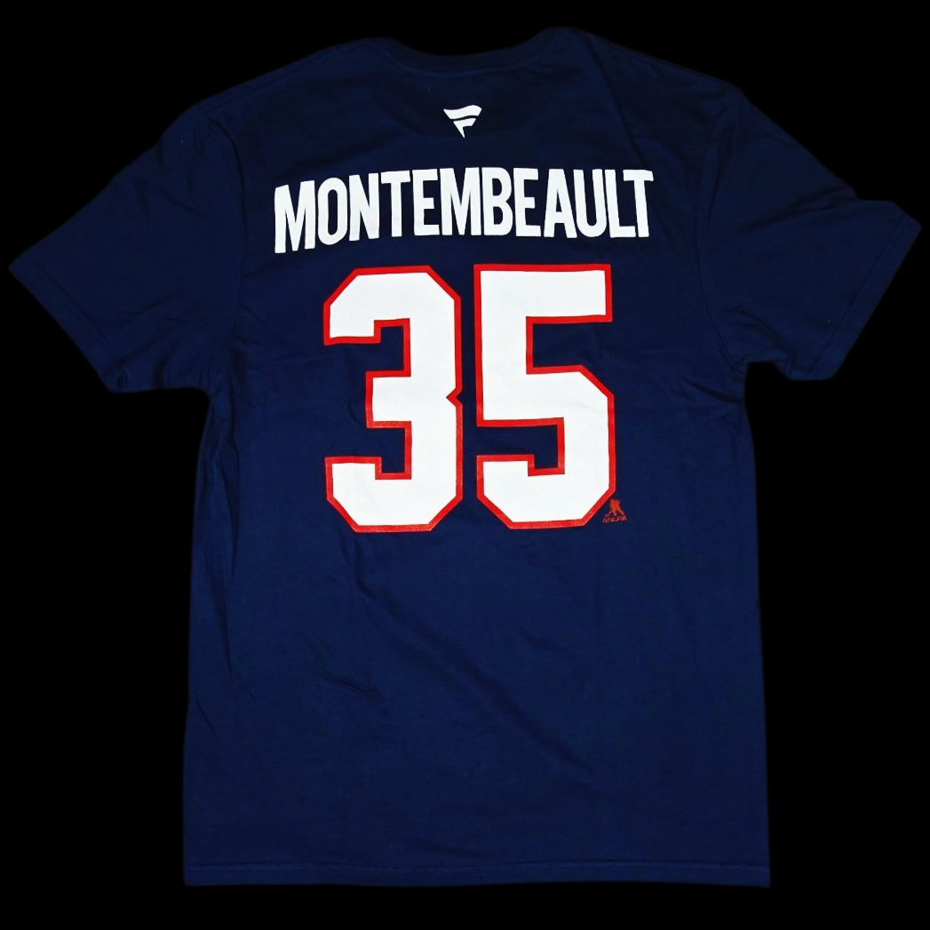 Adult Tee - Samuel Montembeault #35 Montreal Canadiens