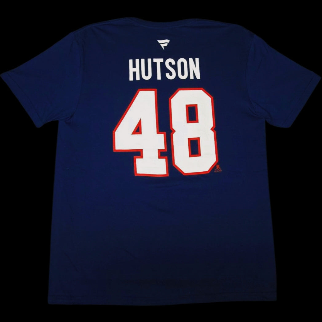 Adult Tee - Lane Hutson #48 Montreal Canadiens