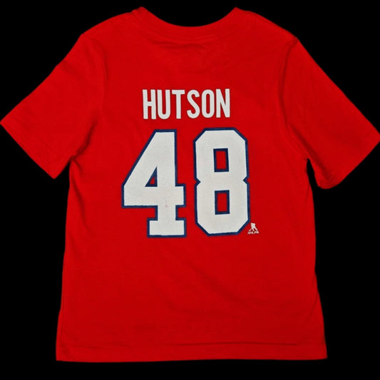 Child Tee - Lane Hutson #48 Montreal Canadiens