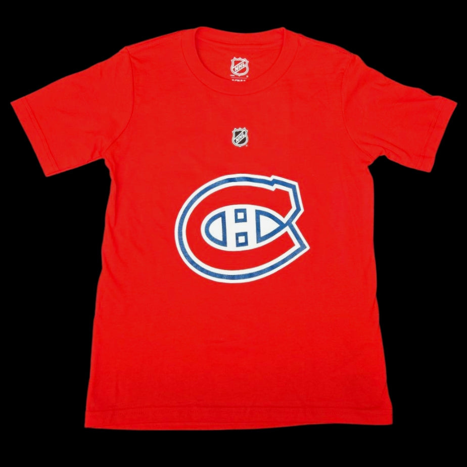 Youth Tee - Lane Hutson #48 Montreal Canadiens