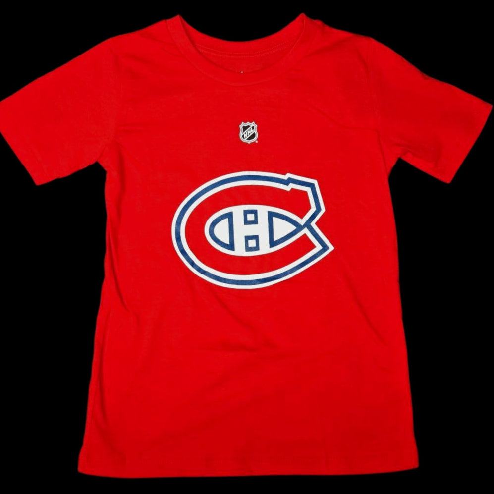 Youth Tee - Cole Caufield #13 Montreal Canadiens