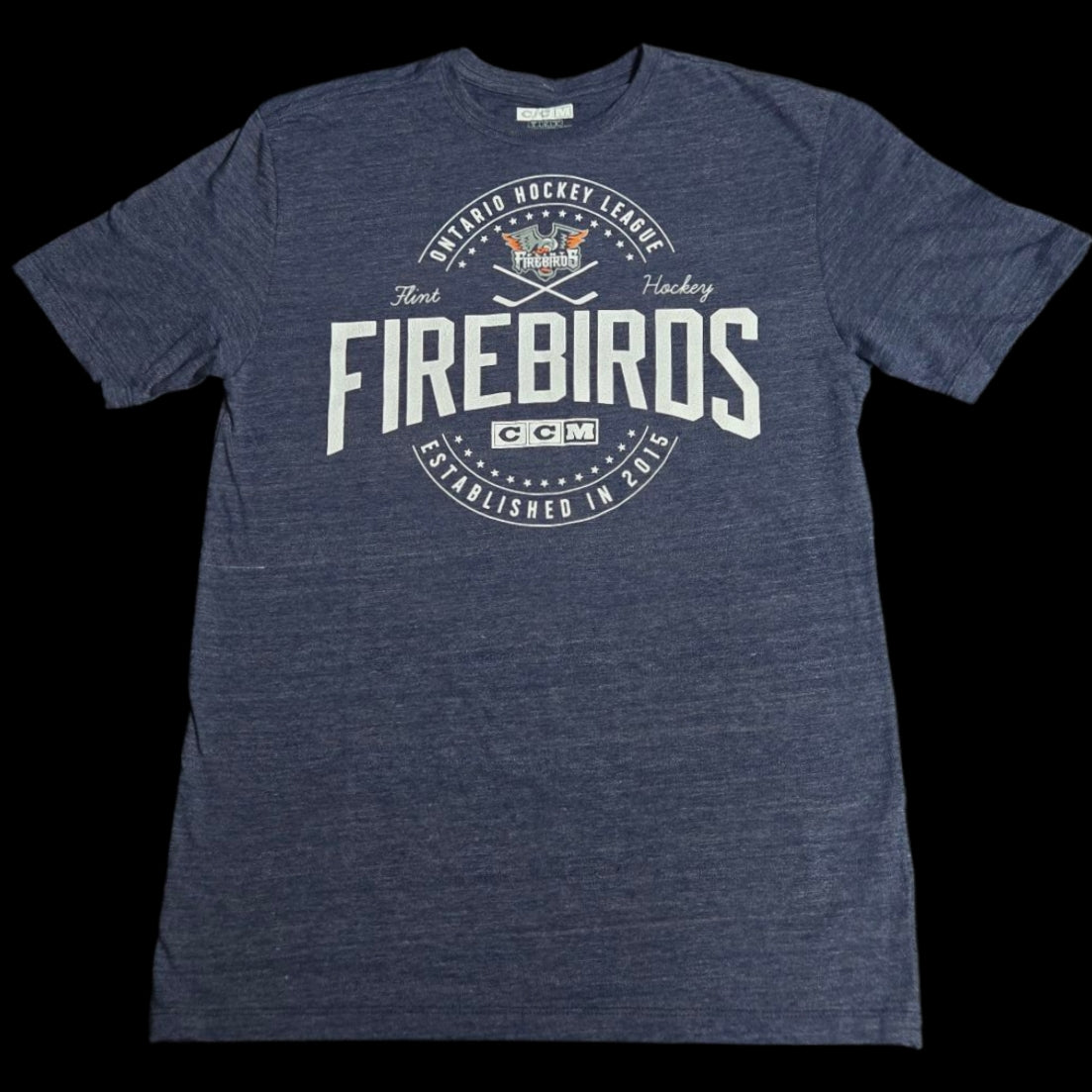 Adult Tee - Flint Firebirds