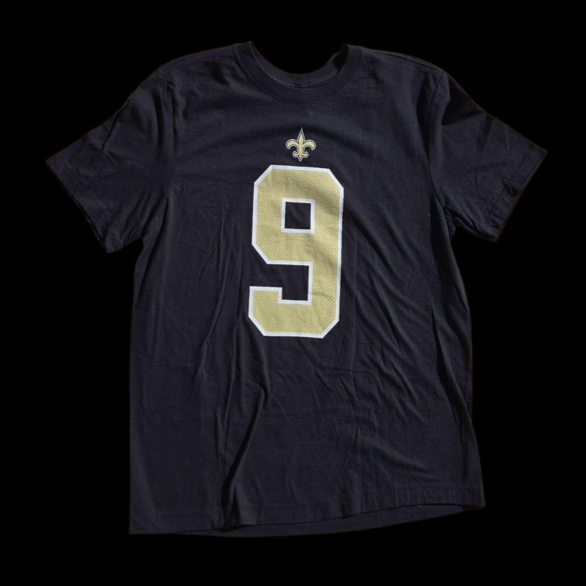 T-Shirt Adulte - Drew Brees #9 Saints de la Nouvelle-Orléans