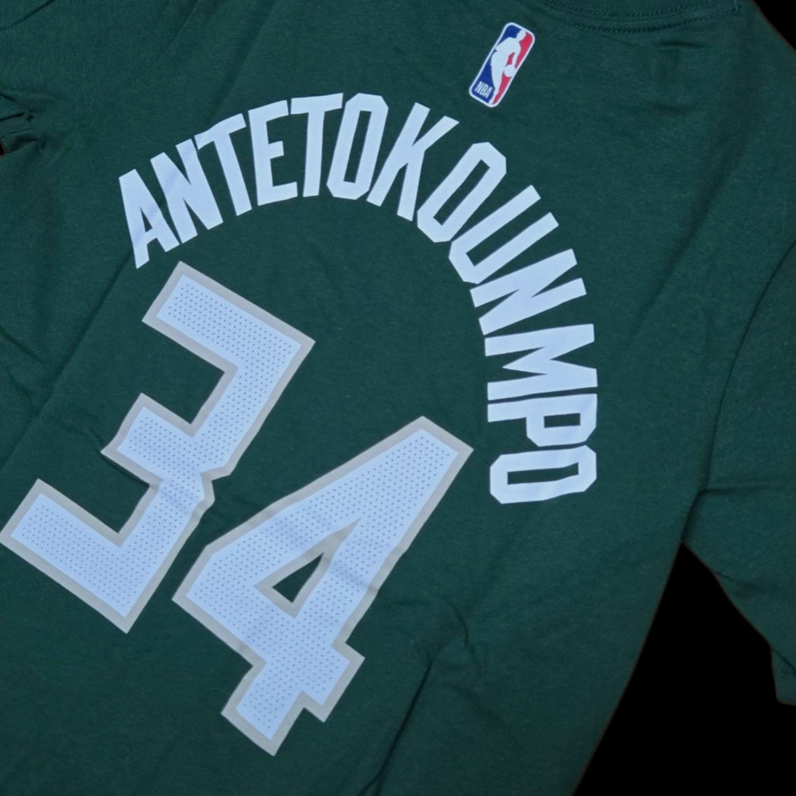 Youth Tee - Gianni Antetokounmpo #34 Milwaukee Bucks