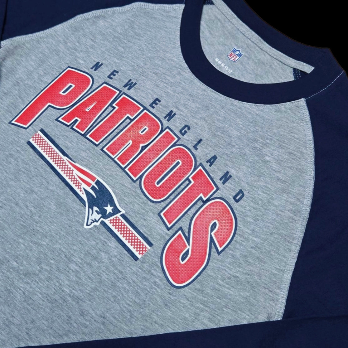 Chandail à Manche Longue Junior - Patriots de la Nouvelle-Angleterre