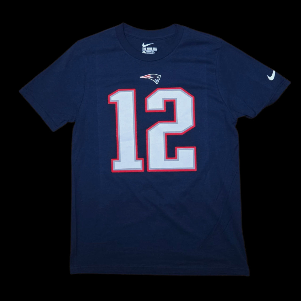 Youth Tee - Tom Brady #12 New England Patriots