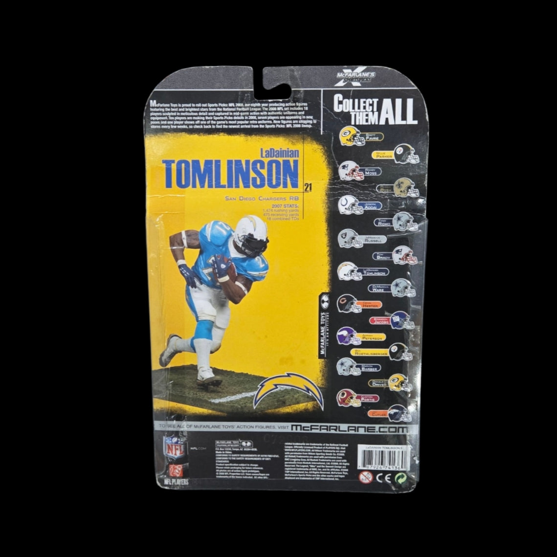 Figurine - LaDanian Tomlinson #21 Chargers de Los Angeles