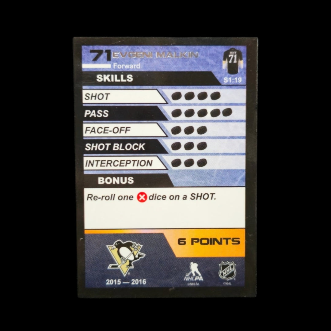 Figure - Evgeni Malkin #71 Pittsburgh Penguins
