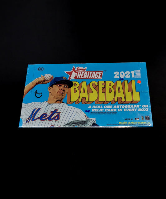 2021 Topps Heritage Baseball Box