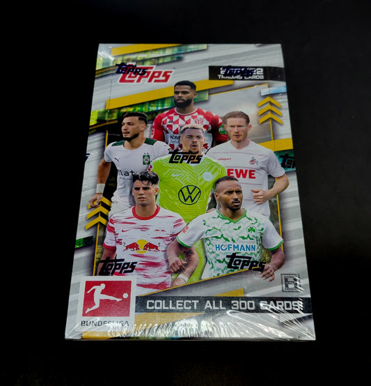 2021-22 Topps Bundesliga Soccer (Boite Hobby)