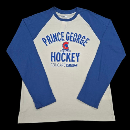 Long Sleeve Shirt Adult - Prince George Cougars