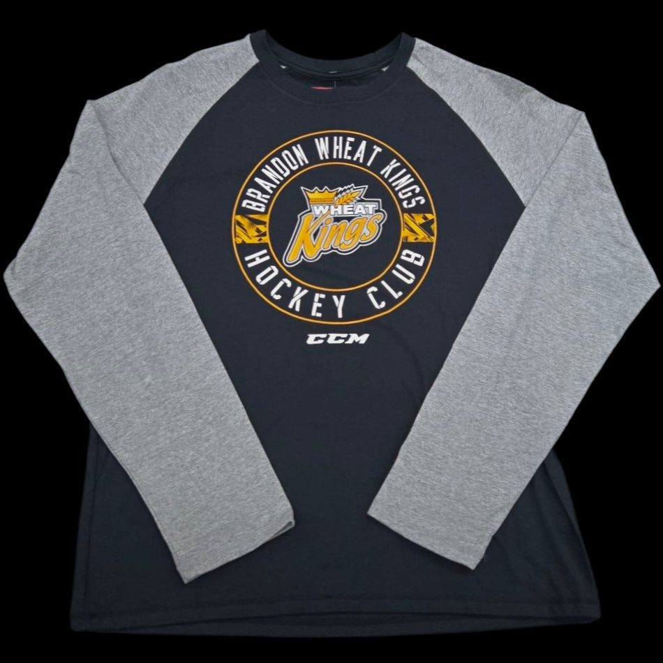 Long Sleeve Shirt Adult - Brandon Wheat Kings 