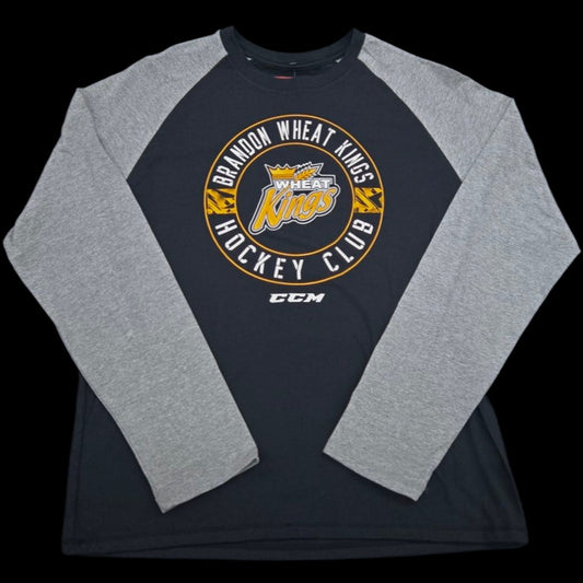 Long Sleeve Shirt Adult - Brandon Wheat Kings 