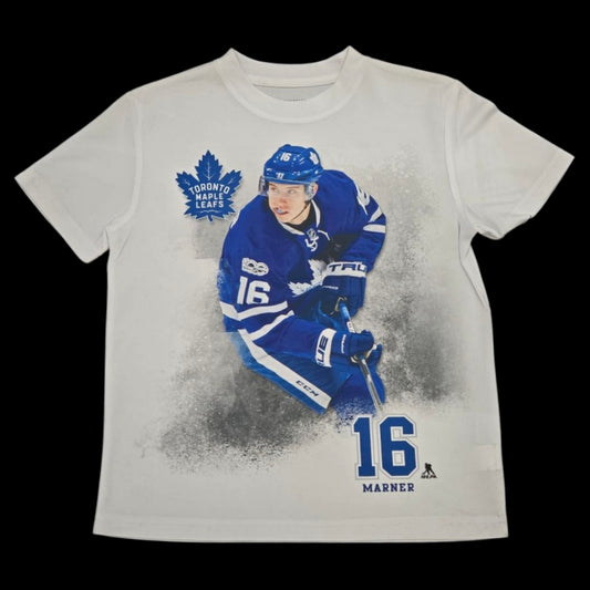 T-Shirt Junior - Mitch Marner #16 Maple Leafs de Toronto