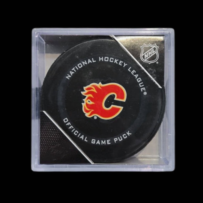 Puck - Calgary Flames