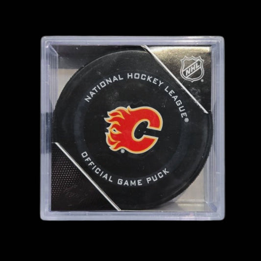 Puck - Calgary Flames
