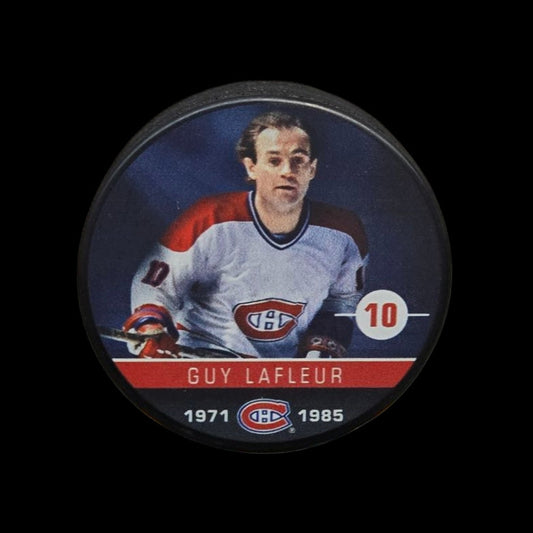 Rondelle - Guy Lafleur #10 Canadiens de Montréal