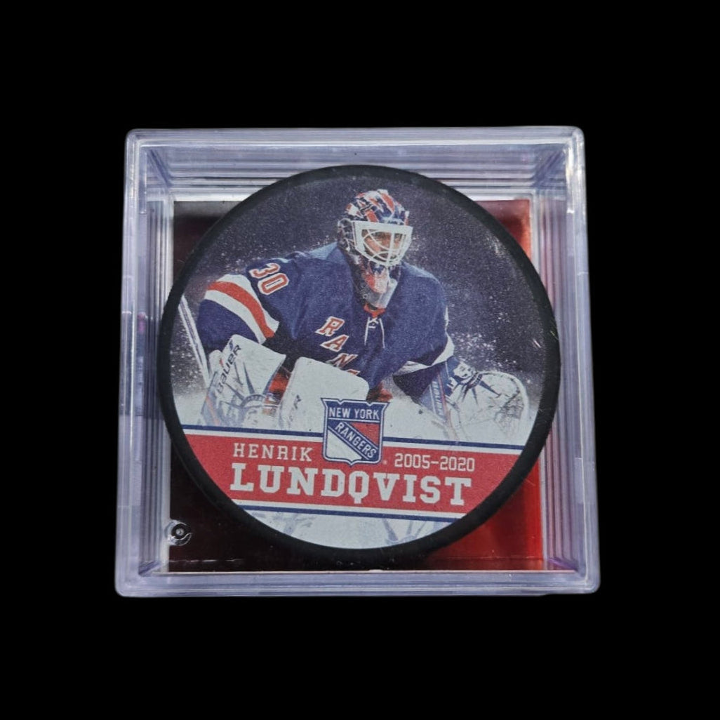 Rondelle - Henrik Lundqvist  #30 Rangers de New York