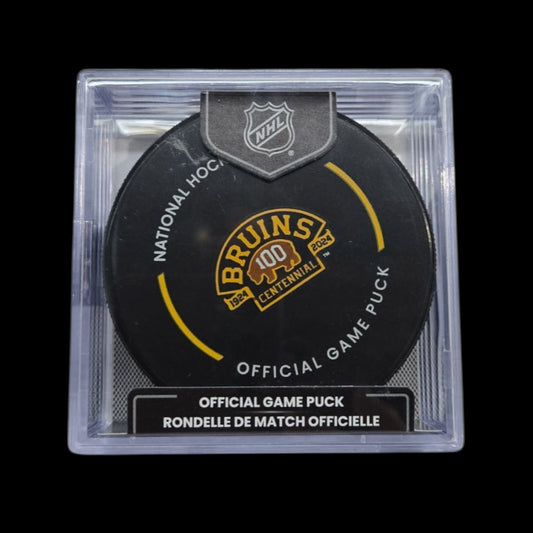 Puck - Boston Bruins