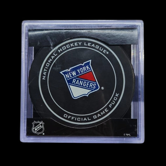 Puck - New York Rangers 