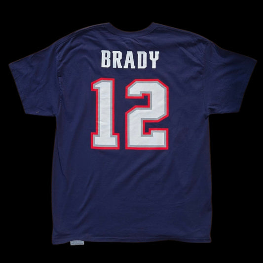 T-Shirt Adulte - Tom Bady #12  Patriots de la Nouvelle-Angleterre
