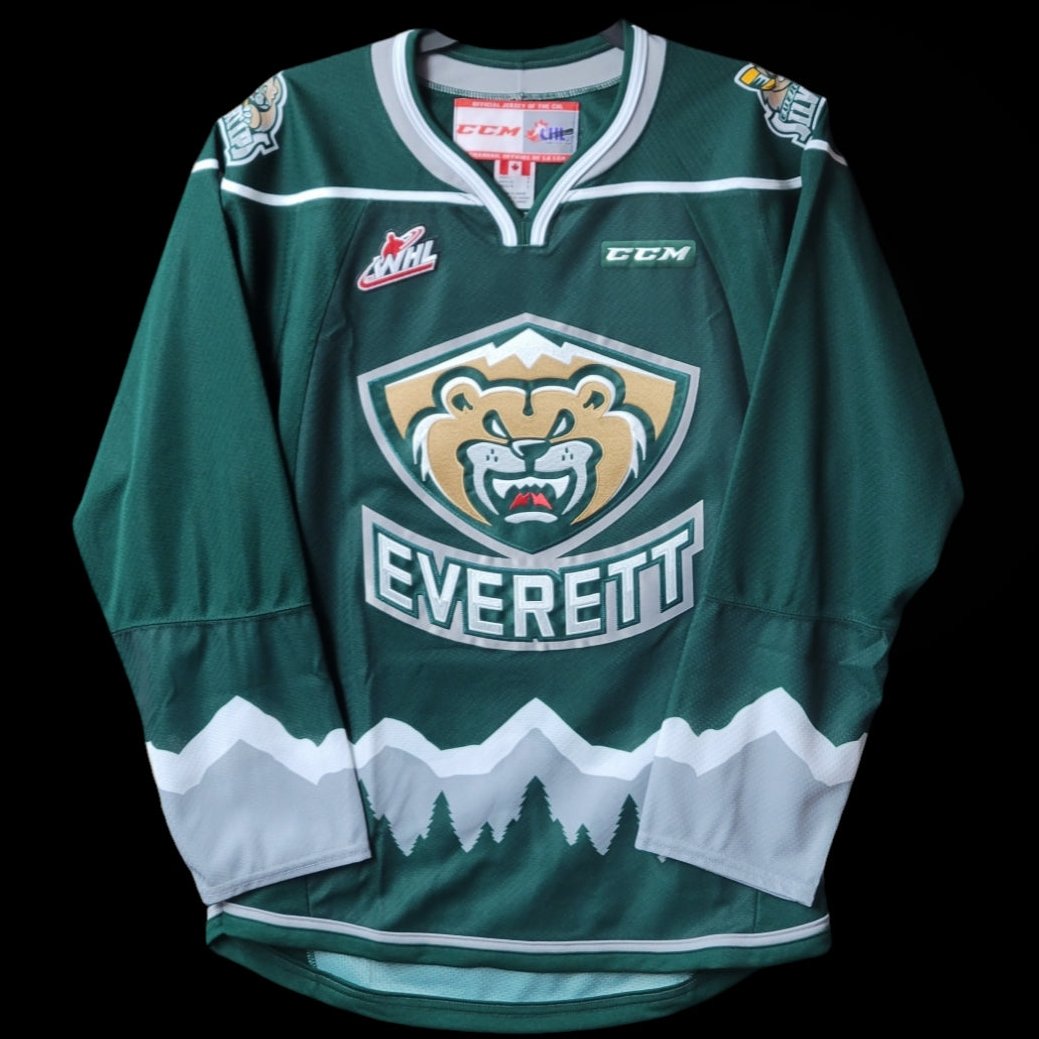 Jersey Adulte Silvertips d'Everett