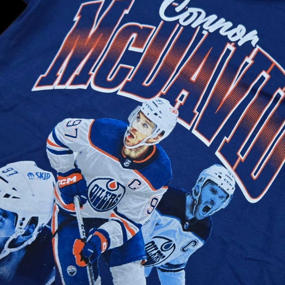 T-Shirt Junior - Connor McDavid #97 Oilers d'Edmonton