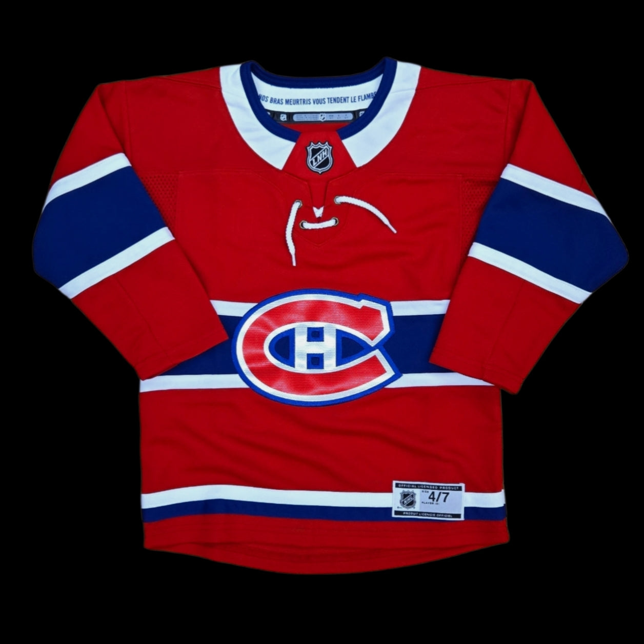 Jersey Enfant - Cole Caufield #13 Canadiens de Montréal
