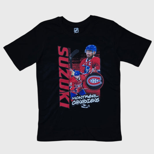Youth Tee - Nick Suzuki #14 Montreal Canadiens