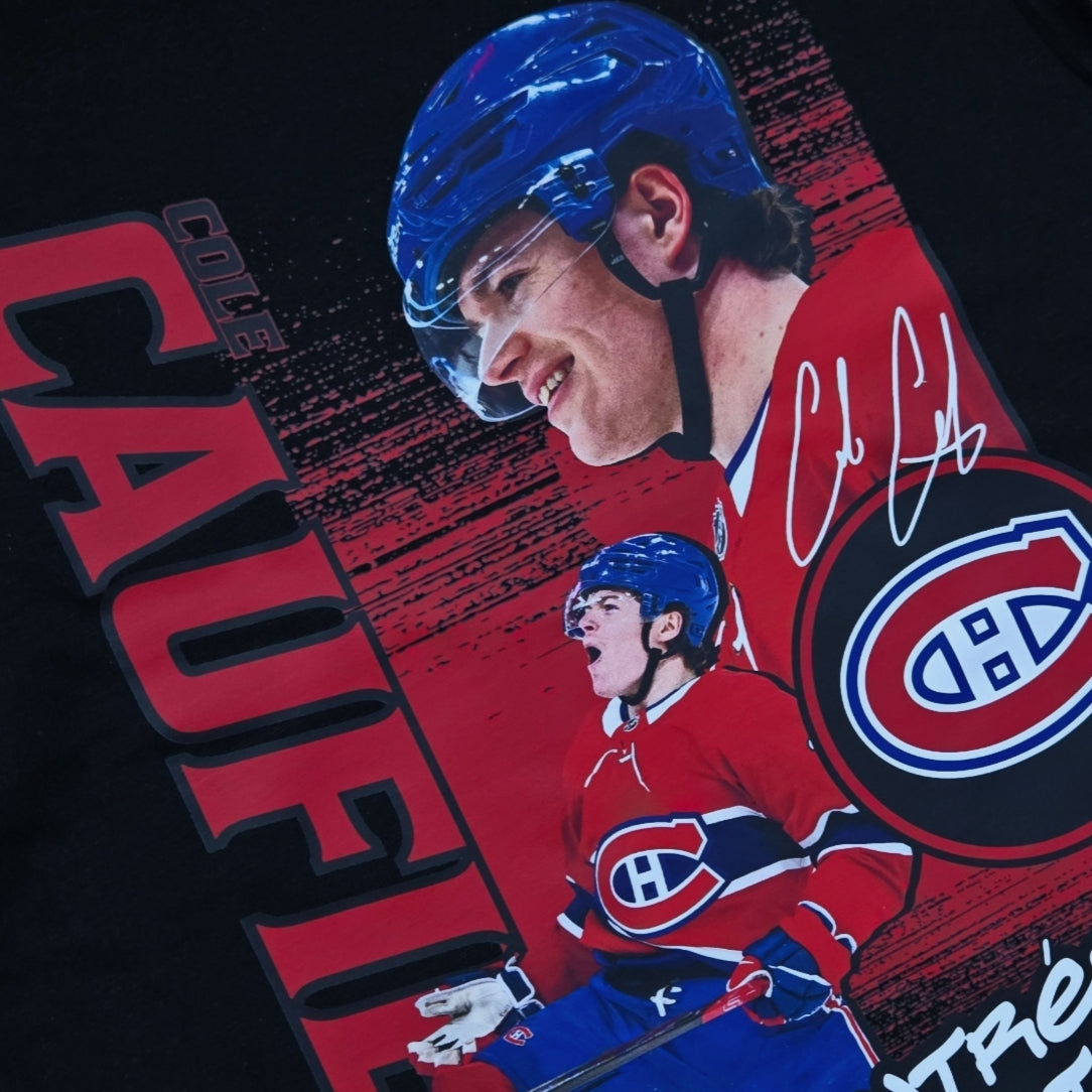 Youth Tee - Cole Caufield #13 Montreal Canadiens
