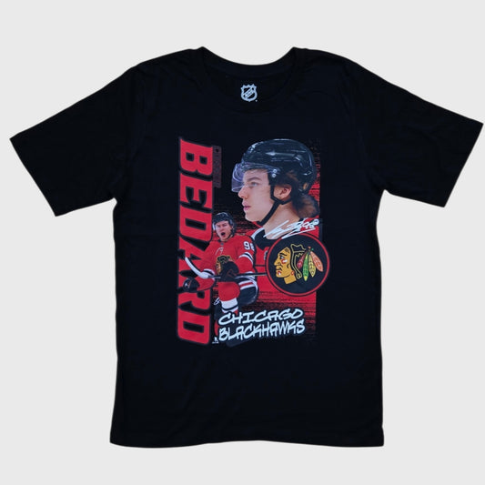 Youth Tee - Connor Bedard #98 Chicago Blackhawks