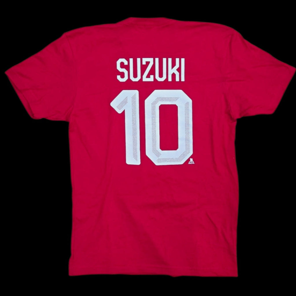 T-Shirt Adulte - Nick Suzuki #14 Team Canada