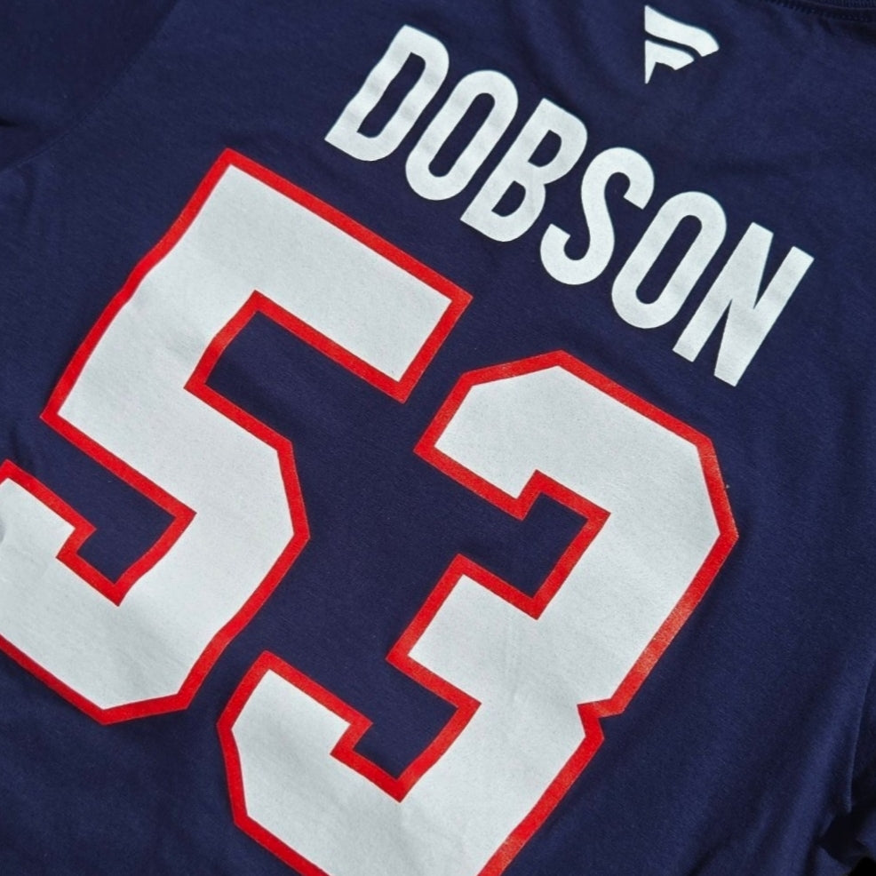 Adult Tee - Noah Dobson #53 Montreal Canadiens
