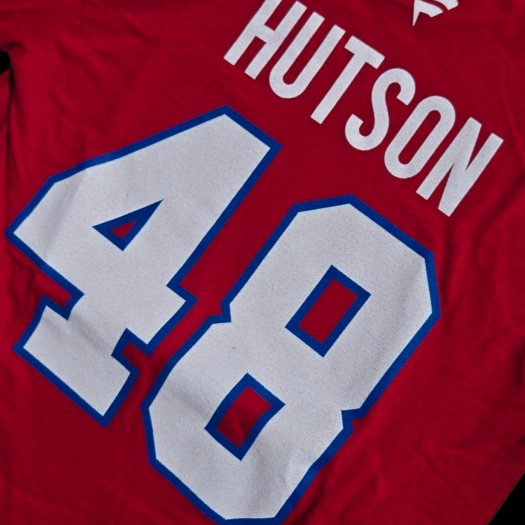 T-Shirt Adulte - Lane Hutson #48 Canadiens de Montréal