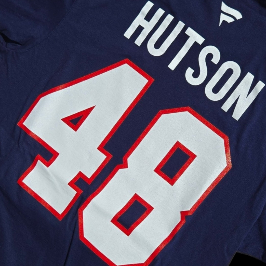 T-Shirt Adulte - Lane Hutson #48 Canadiens de Montréal