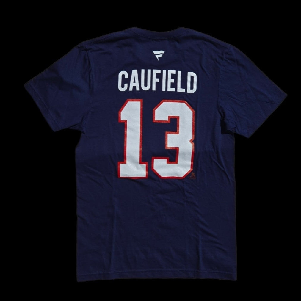 Adult Tee - Cole Caufield #13 Montreal Canadiens