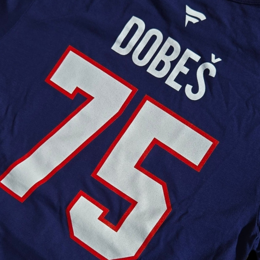 Adult Tee - Jakub Dobeš #75 Montreal Canadiens