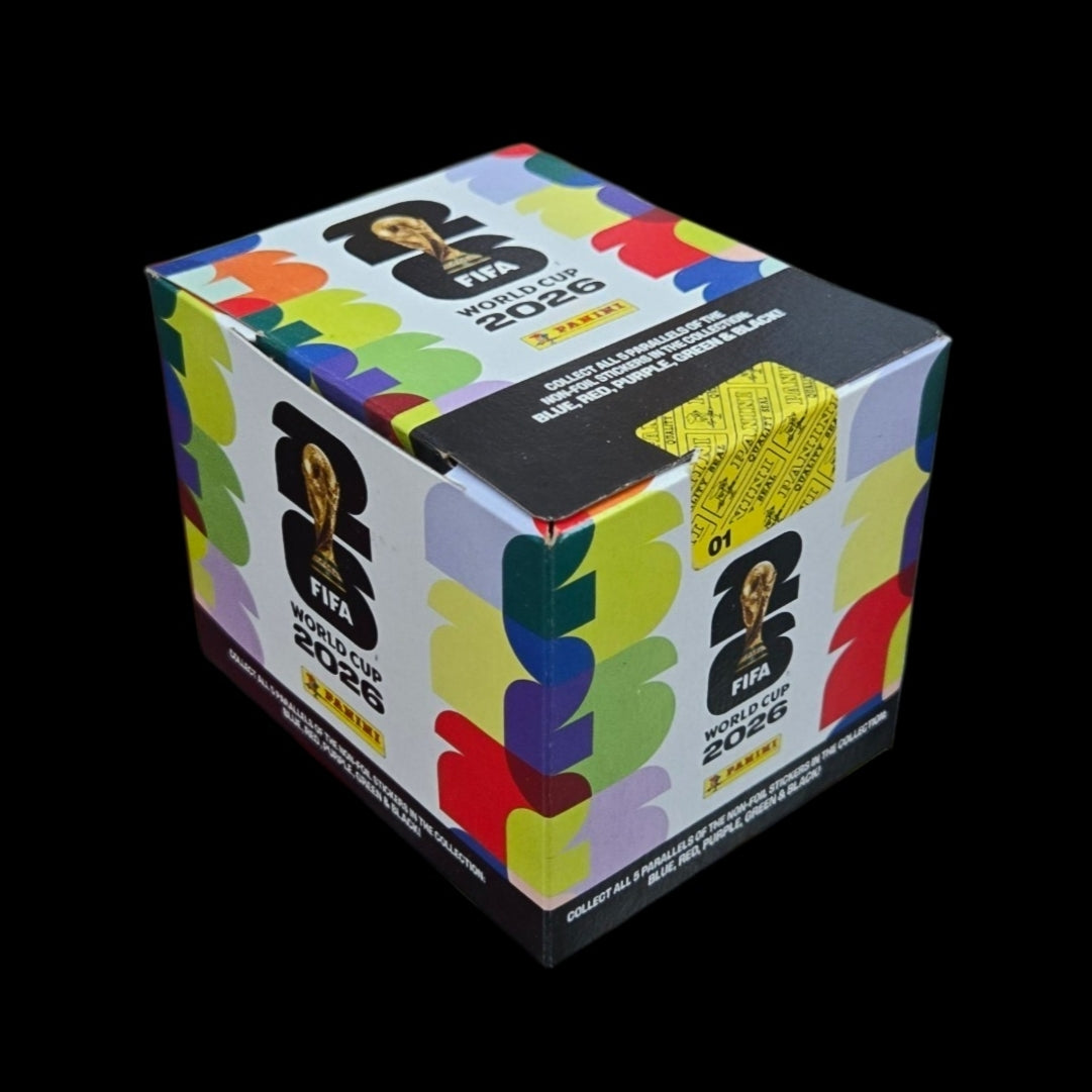 Autocollant Panini Coupe du Monde 2026 - Boite