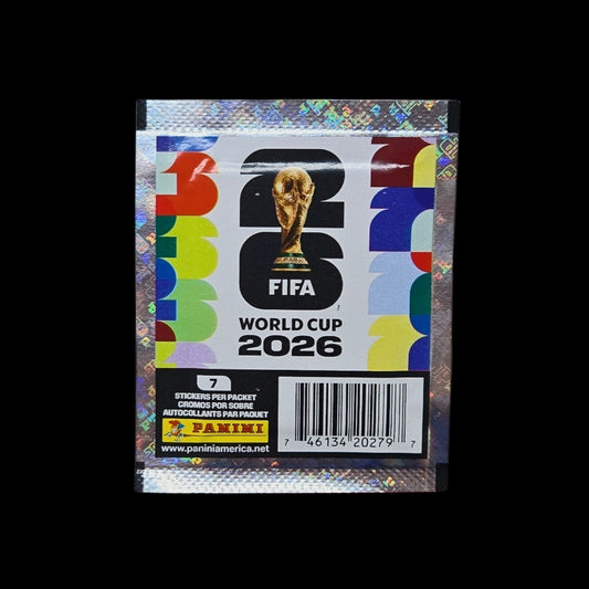 Autocollant Panini Coupe du Monde 2026 - Paquet