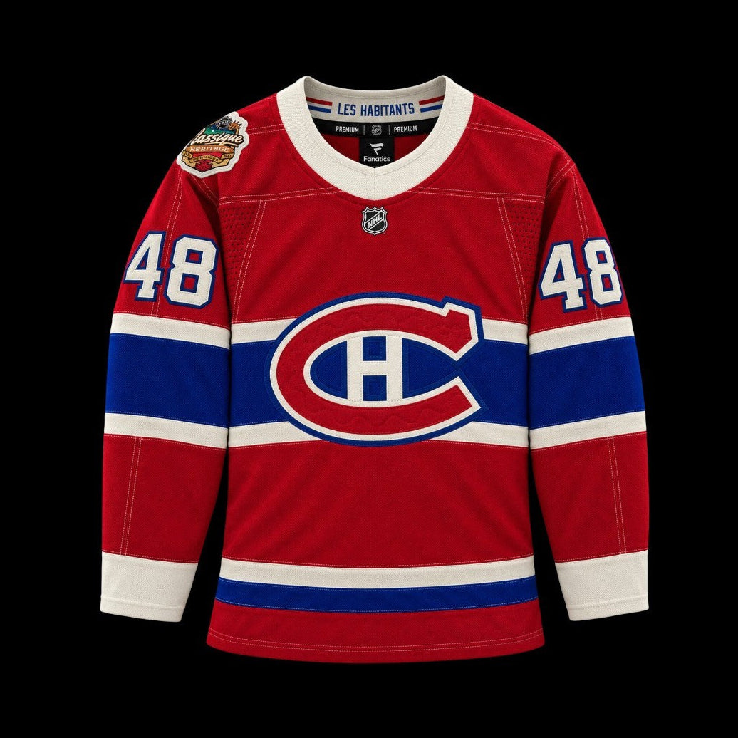Adult Jersey - Lane Hutson #48 Montreal Canadiens