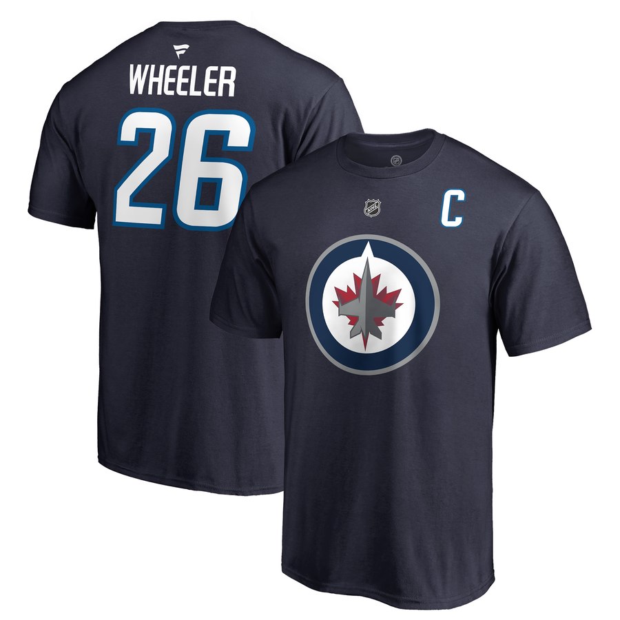 T-Shirt Jets de Winnipeg  - Mark Scheifele (#55)