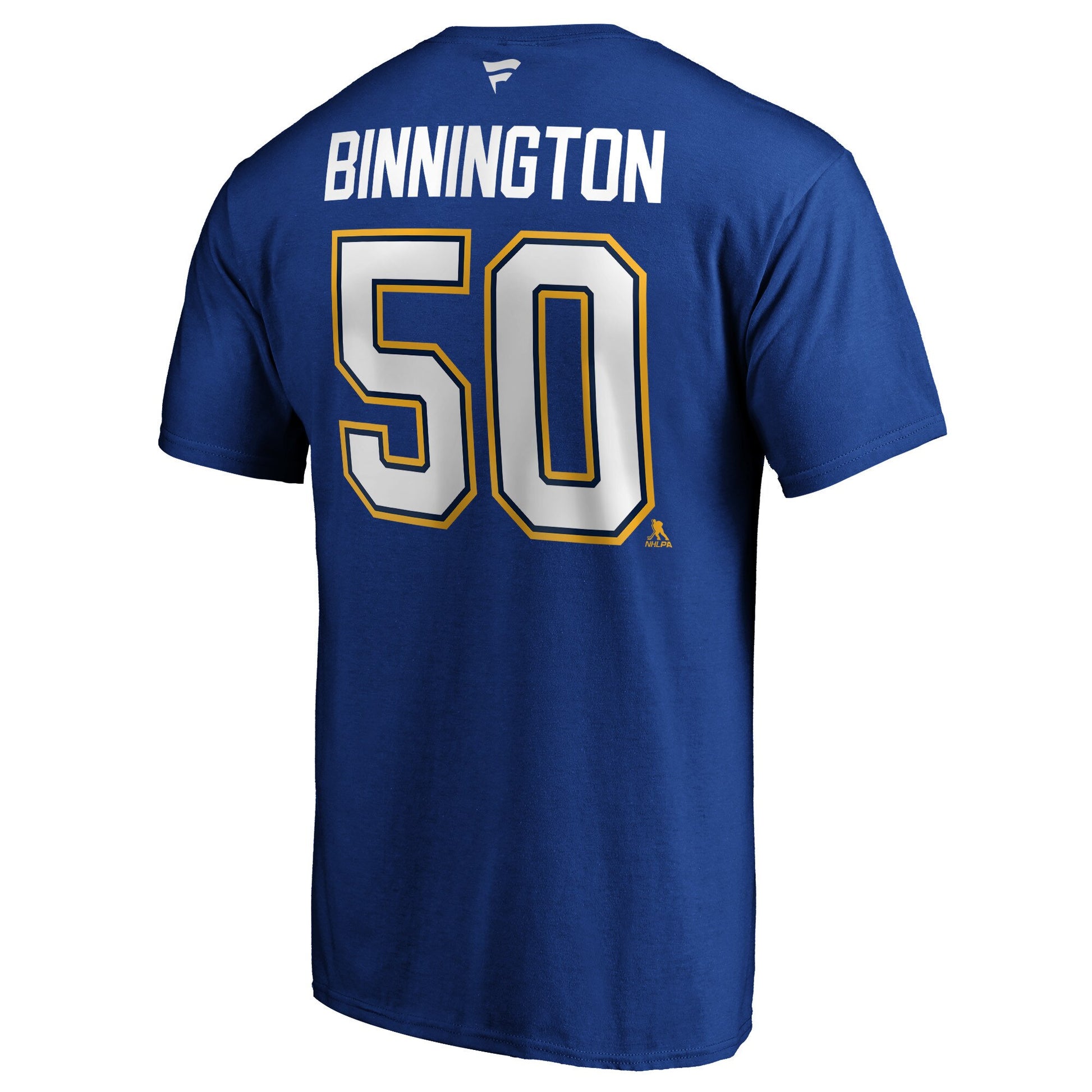 T-Shirt Blues de St-Louis  - Jordan Binnington (#50)