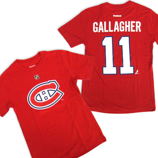 T-Shirt Canadiens de Montréal  - Brendan Gallagher (#11)