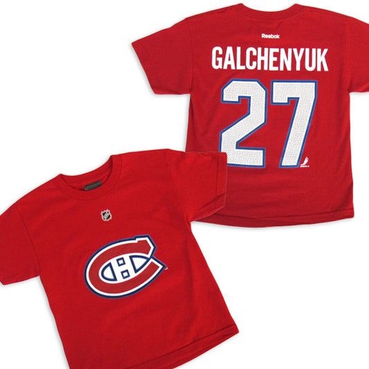 T-Shirt Canadiens de Montréal  - Alex Galchenyuk (#27)