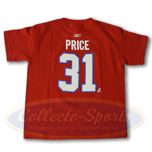 T-Shirt Canadiens de Montréal  - Carey Price (#31)