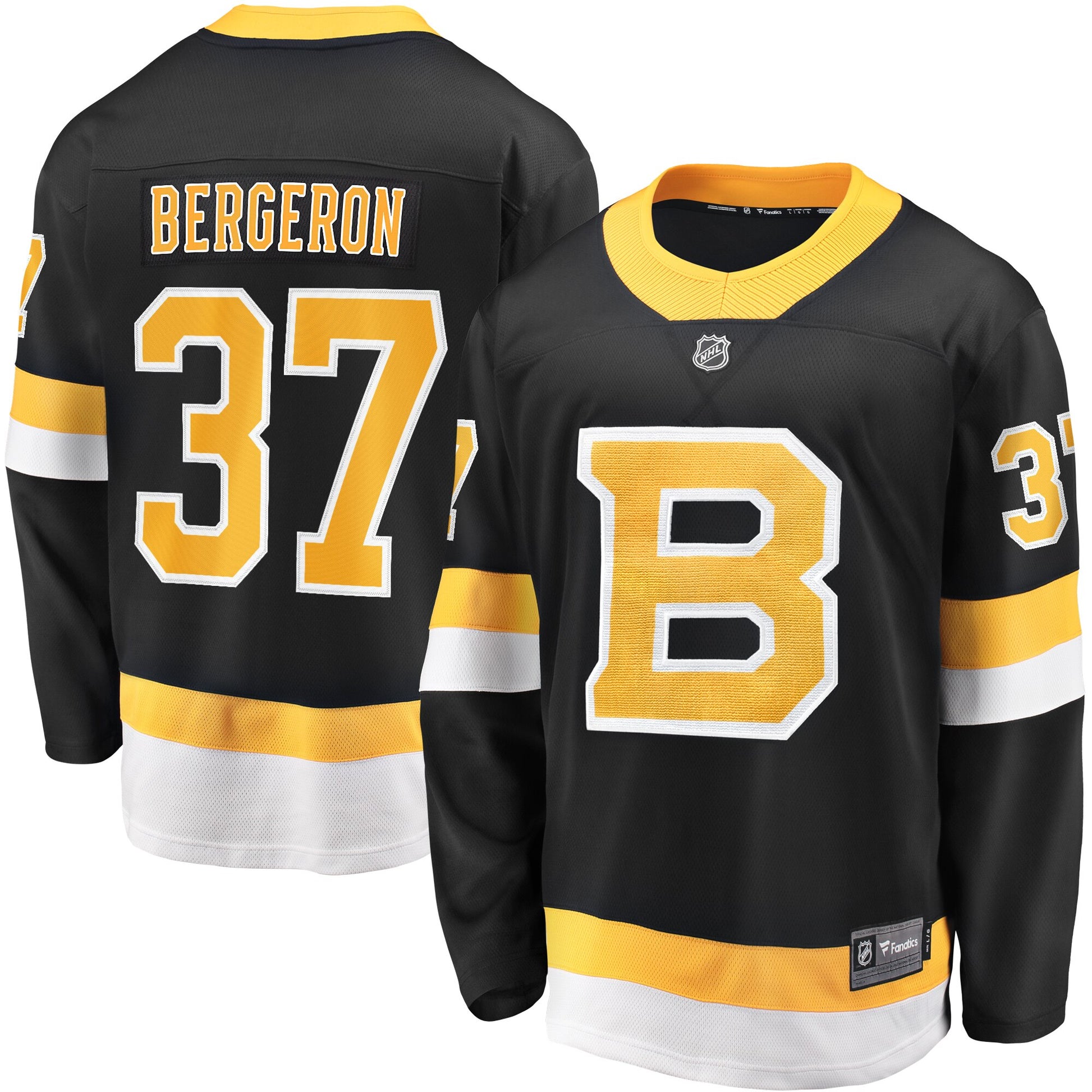 Jersey Bruins de Boston  - Patrice Bergeron (#37)