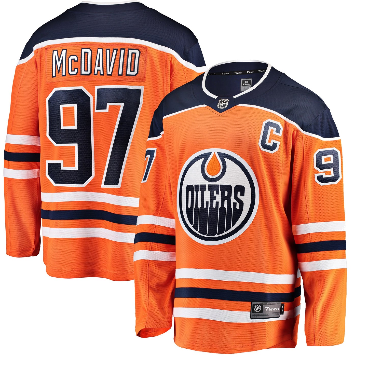 Jersey Oilers d&#39;Edmonton - Connor McDavid (#97)